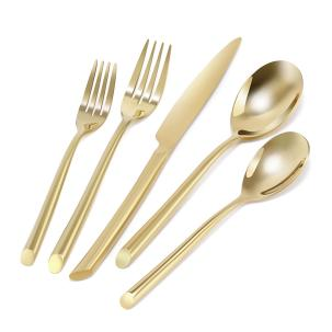 Hot Sale Stainless Steel Matte Black Morden Flatware SetHot Sale Stainless Steel Matte Black Morden Flatware Set (10)