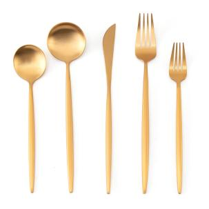 Díol Te Cruach Dhosmálta Neamhlonrach Dubh Morden Flatware SetHot Sale Cruach Dhosmálta Neamhlonrach Dubh Morden Flatware Set (13)