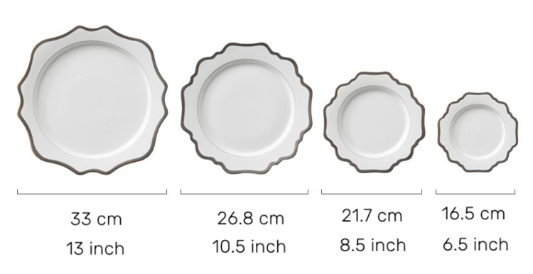 fadaka rimmed oorun flower plates 7