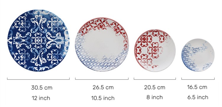 kasal bone china ceramic charger plates 7