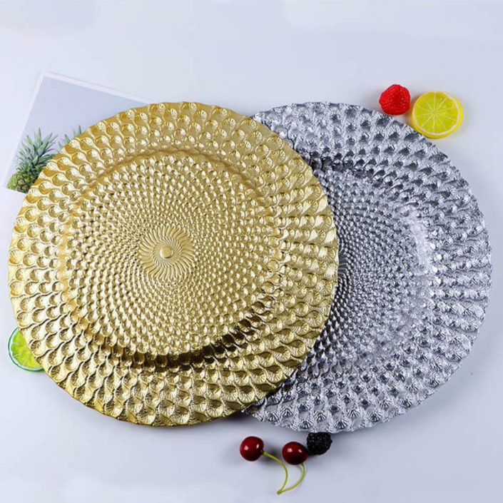 13 inch glass charger plate 7