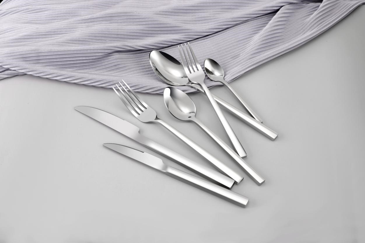 mirror polish restaurant flatware 6