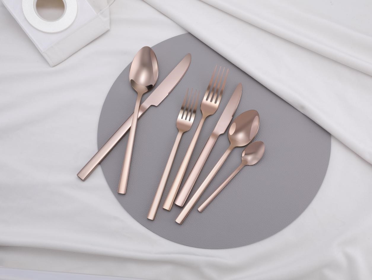 wedding knife fork spoon flatware set 6