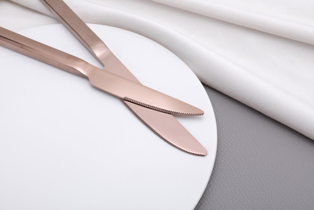 wedding knife fork spoon flatware set 7